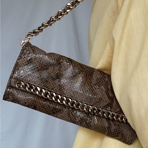 2000s Crocodile Leather Purse - Picture 3 of 4